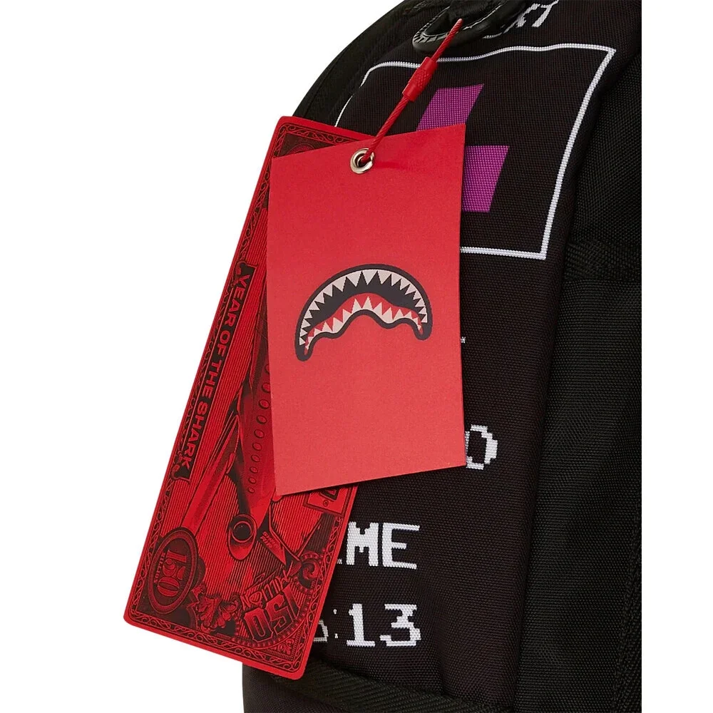 Sprayground Tetris With Diablo and Money Bear Unisex Multicolor Backpack SPR110